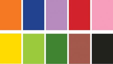 Sada xerografických papírů Duha, A3, 180 g, 10 barev/5 listů