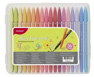 Fine liner Monami plus pen, sada 36 ks