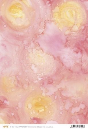 Papír A4, akvarel růžový, jednostranný 170g