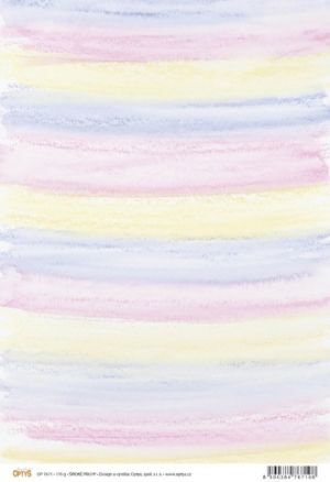 Papír A4, široké pruhy, jednostranný 170g