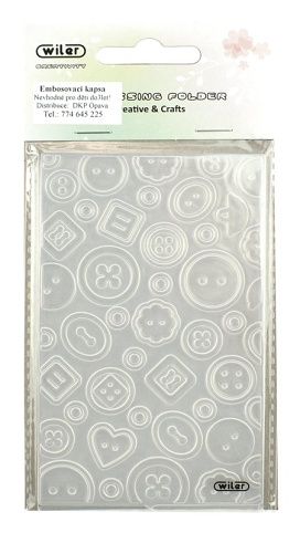 Embosovací kapsa pro Big Shot, malá, knoflíky