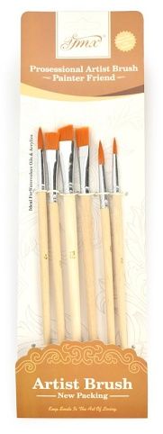 Štětce sada 6 ks, mix