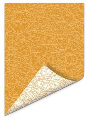 Papír A4, 170 g, stonky, oranžový - oboustranný