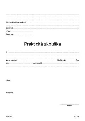 Praktická maturitní zkouška - upraveno