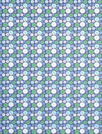 Fotokarton oboustranný A4, 300 g, knoflíčky modré, proužek