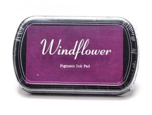 Razítkovací polštářek hobby, 10 x 6 cm, fialový