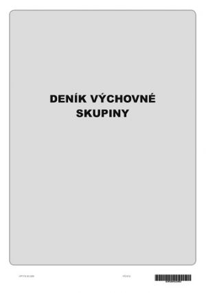Deník výchovné skupiny