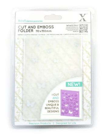 Embosovací kapsa a vyřezávací šablona pro Big Shot, motýlci