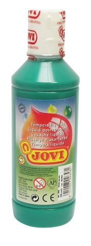 Temperová barva Jovi, 250 ml, tm. zelená 