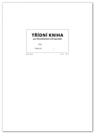 Třídní kniha pro ZŠ praktickou a ZŠ speciální, sešit A4, 48 str.