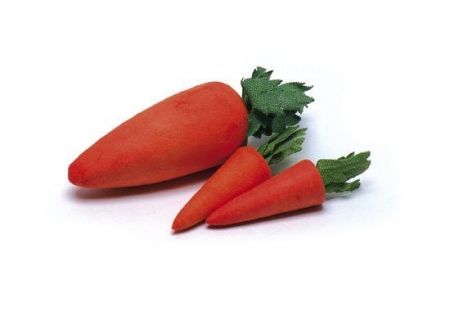 Vatová mrkev, č. 700989, 8 cm, oranžová