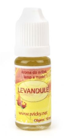Aroma do svíček, lamp a mýdel, Levandule, 10 ml