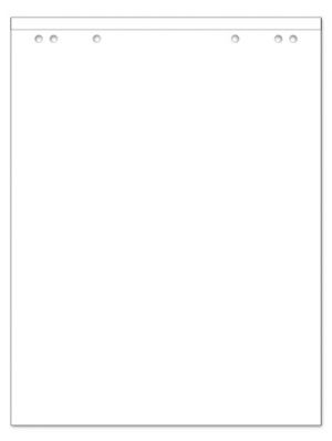 Flipchart blok, 90 x 70 cm, 20 listů