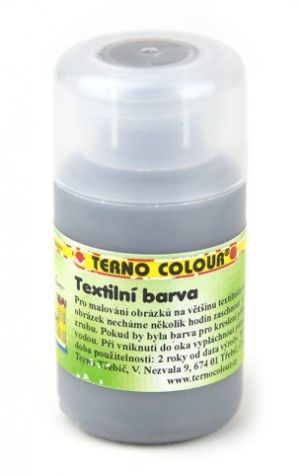 Barva na textil Terno, č. 36, 20 g, šedá