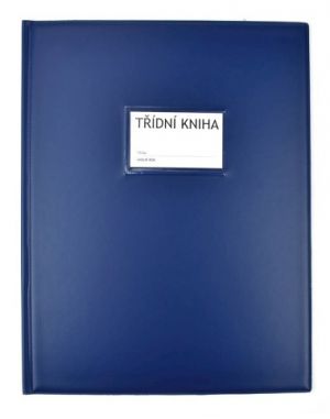 Desky na třídní knihu A4 okénko - modrá