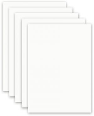 Křídový papír A6, 250g, lesklý 5ks