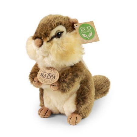 Plyšový čipmank stojící 20 cm ECO-FRIENDLY