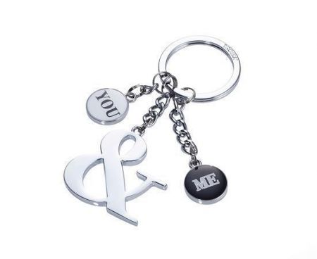 Klíčenka "YOU&amp;ME", se 3 přívěsky, TROIKA