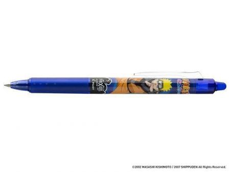 Roller "Frixion Clicker Naruto", modrá, 0,7/0,35mm, vymazatelný, PILOT BLRT-FR7NRT-L