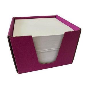 Bloček s dávkovačem, fialová, 100 x 100 mm, 1x 850 listů, čistý