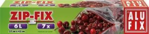 Sáčky "Zip Fix", se zavíráním, 6 l, 7 ks, ALUFIX