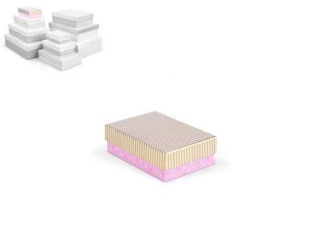 Krabice dárková D-L004-B 17x12x5,5cm