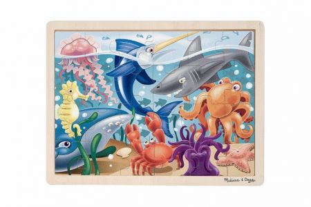 Puzzle mořský svět 24 dílků Melissa &amp; Dough