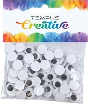 Oči samolepící 12mm 80ks