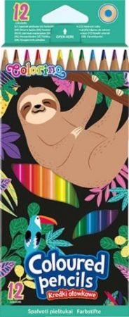 Pastelky Colorino trojhranné 12ks Wildkid 22006PTR