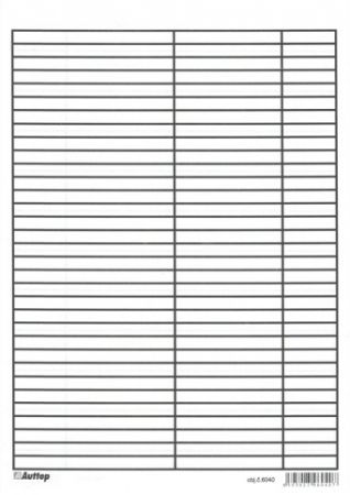 Podložka A4 papírová linka-linka 6040