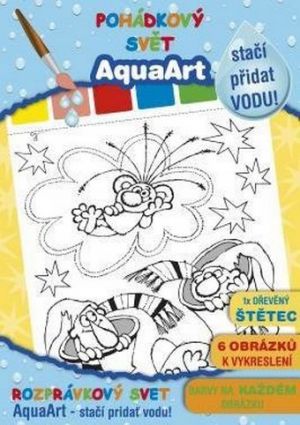 Omalovánky Pohádkový svět Z. Smetany - AQUAART Stačí přidat vodu