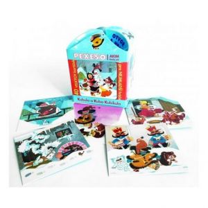 Pexeso v ozdobné maxi krabičce - Kubula a Kuba Kubikula