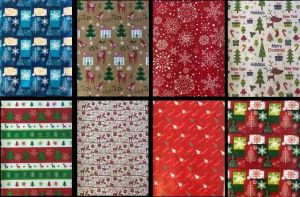 SusyCard - Papír dárkový vánoční 2 m x 70 cm, mix motivů