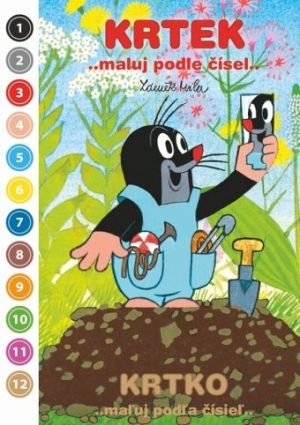 Omal.A5 blok Krtek - maluj podle čísel