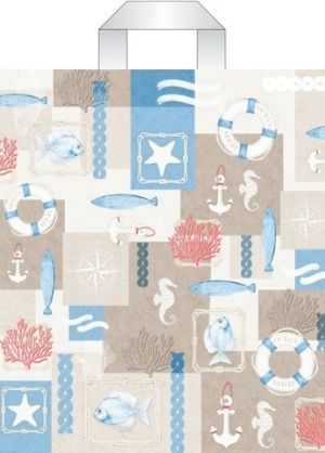 Taška 45 x 40 s uchy mořský svět