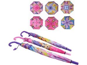 Deštníky s píšťalkou pro holky 50 cm