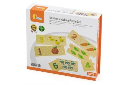 Dřevěné pexeso počítání