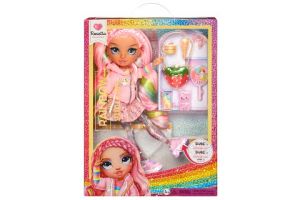 Rainbow High Sparkle & Shine Fashion panenka - Rosetta (Pink)
