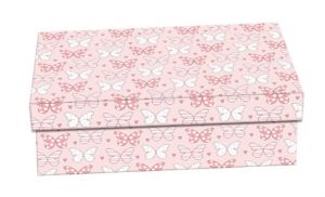 STIL Školní krabice 33x22,5x8 cm Motýlci