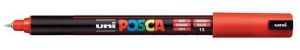 Akrylový popisovač "Posca PC-1MR", červená, 0,7 mm, UNI 2UPC1MRP