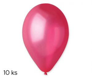 OB balónky GM90 - 10 ks metal červené