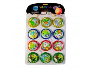 Yoyo s dinosaury, 12 ks na kartě, 4 x 5 x 5 cm