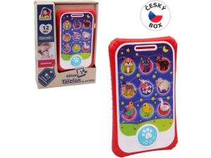 Dětský mobilní telefon, 9,5 x 15,5 cm