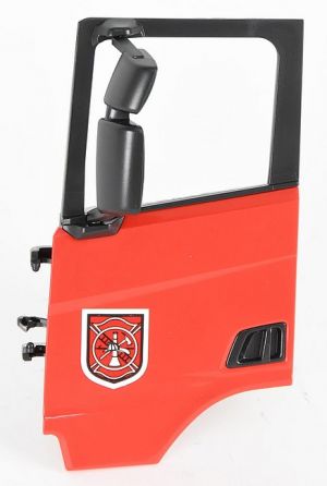 -BRUDER 44505 DVEŘE 3591, ČERVENÉ LEVÉ NÁHRADNÍ DÍL - DOPLNĚK