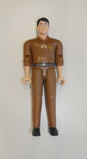 -BRUDER 46170 FIGURKA UPS NÁHRADNÍ DÍL - DOPLNĚK