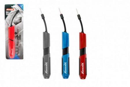 Pumpička na míče 26cm kov/plast s kovovými hroty