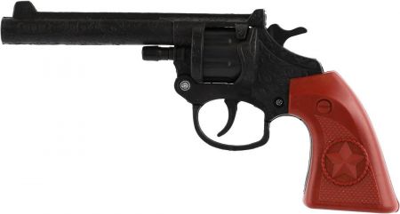 Revolver/pistole na kapsle 8 ran plast 20cm