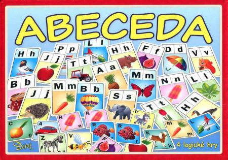Společenská hra logická Abeceda v krabičce 