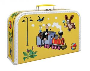 Krtek dětský kufr Krtek a mašinka 35cm