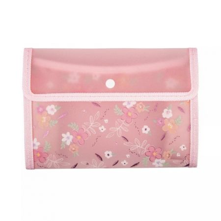 ALBI Pouzdro B6 - Růžové kytičky